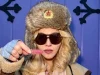 Мадонна надела шапку-ушанку с кокардой военного СССР на фестиваль в Англии
